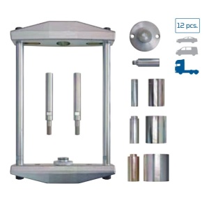 Presa pentru bucsi / pivoti rulmenti de camioane, Gedore Automotive KL-1039-1111 - Img 1