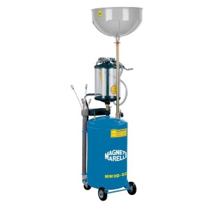 Recuperator de ulei 80 litri cu vas de vizualizare, extractie prin cadere si absortie, Magneti Marelli 007935016720