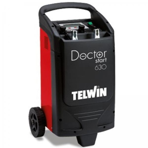 Robot de pornire si redresor pentru baterii 12 - 24V, Pb/GEL/AGM/Pb Ca/Li 10-1050 Ah, Telwin Doctor Start 630 829342