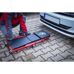 Scaun şi pat pe role pentru montaj, BGS 90103 - Img 4
