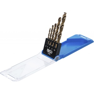 Set burghie spiralate HSS 4 - 10 mm, 5 piese, BGS 2795 - Img 3