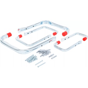 Set cârlige de perete | 6 piese, BGS DIY 88300 - Img 1