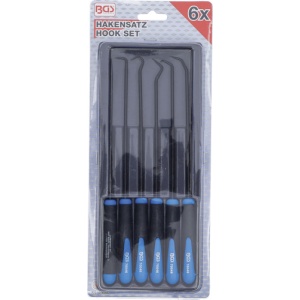 Set cârlige extra lungi, lungime 245 mm, 6 piese, BGS 70046 - Img 3