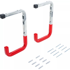 Set cârlige pentru agatat diverse scule pe perete şi plafon, 2 piese, BGS DIY 88312 - Img 1