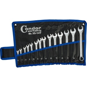 Set chei combinate, 14 piese, 6-19 mm, Condor 35-14T - Img 2