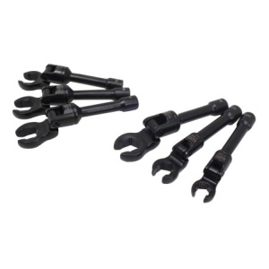 Set chei Crowfoot cu articulatie 12-19 mm, act 3/8", 6 buc, Satra S-90201 - Img 6