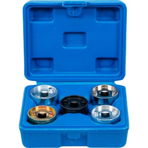 Set chei pentru demontarea supapei centrale cu 4/3-cai a reglarii arborelui cu came pentru VAG, 5 piese, BGS 70112 - Img 1