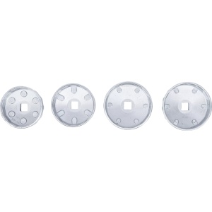 Set chei pentru fitre de ulei, 65 mm x 14 laturi, 67 mm x 14 laturi, 74 mm x 14 laturi, 75 mm x 15 laturi, BGS 8384 - Img 3