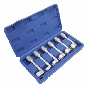 Set chei speciale pentru conducte de injectoare Diesel 12-19mm, 6 pcs., Satra S-90242