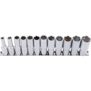 Set chei tubulare, 12 bucăți, 1/2", adâncime, 6 puncte 8-24 mm, Condor 22090 - Img 1