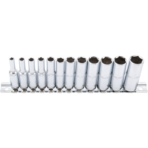 Set chei tubulare, xcess p., 12 bucăți, 1/4", adâncime, 6 puncte 4-14 mm, Condor 23177 - Img 1