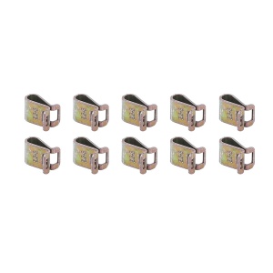 Set cleme de fixare pentru foi de tabla / piese de tinichigerie 2.5 - 5.0 mm, 10 piese, GYS 082199
