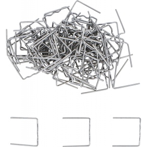 Set cleme reparaţie, plate, 0,8 mm, 100 piese, BGS 73351 - Img 3