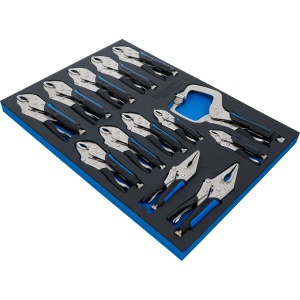 Set cleşti autoblocanţi caroserie, 13 piese, BGS 4690 - Img 2