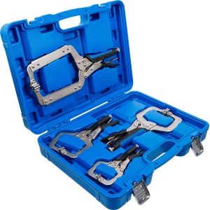 Set clești autoblocanți pentru sudură 4 piese, BGS 4586 - Img 2