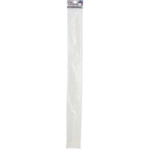 Set coliere pentru cablu | alb | 8,0 x 800 mm | 10 piese, BGS DIY 80775 - Img 3