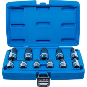 Set cu biti Imbus in Inch 7/32" - 7/8", antrenare cu tubulara 1/2", 11 piese, BGS 5053