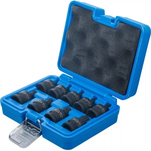 Set cu biti Spline (XZN) de impact M4 - M16, lungime 42mm, cu antrenare 1/2”, 9 piese, BGS 5487 - Img 3