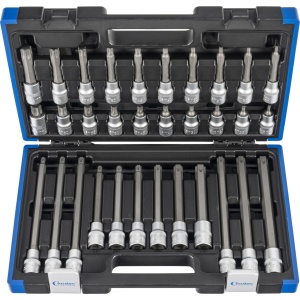 Set de biti Torx T20-70 cu tubulara 1/2 ", 32 piese, Condor 5082 - Img 3