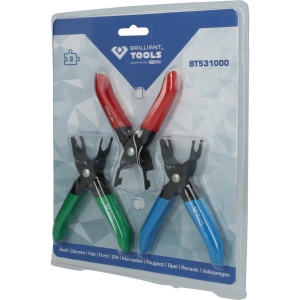 Set de clesti de deblocare pentru conducta de combustibil, 3 piese, Brilliant Tools BT531000 - Img 2