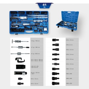 Set de extractoare injector, 41 de piese, Brilliant Tools BT551010 - Img 4