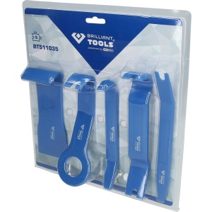 Set de indepartare a ornamentelor, 5 buc, Brilliant Tools BT511035 - Img 3