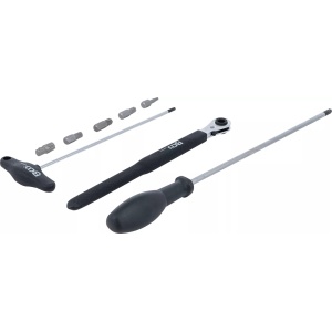 Set demontare balama usa auto, 8 piese, BGS 3539 - Img 3