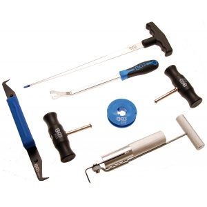 Set demontare geam / parbriz, 7 piese, BGS 8004