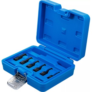 Set extractoare pentru electrod bujie incandescenta, antrenare 6,3 mm (1/4"), 6 piese, BGS 5290 - Img 2