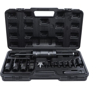 Set extractoare pentru injectoare cu ciocan inertial si articulatie de impact + adaptoare, 14 piese, BGS DIY 67307 - Img 1