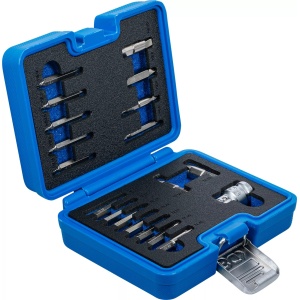 Set extractor șurub pentru hexagon intern 1,5 - 10 mm / T-Star (pentru Torx) T10 - T55 19 buc., B-9173-1 - Img 3