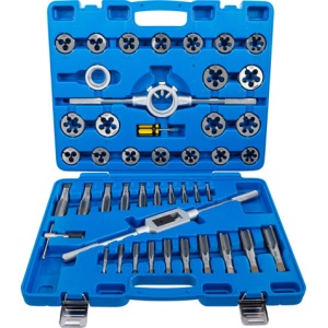 Set filiere si tarozi M6 - M24, Tungsten Steel, BGS 1893 - Img 1