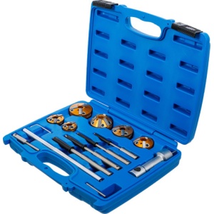 Set freze pentru corectat scaune de supape 28-65 mm, 15 piese, BGS 68346 - Img 4