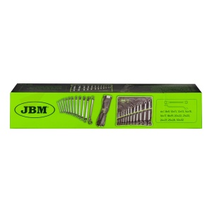 Set inelare cu cot 6 x 7 - 30x32 mm, 12 piese, JBM 54119 - Img 3