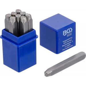 Set pansoane cifre 5 mm, BGS 3035 - Img 1