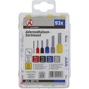 Set papuci sertizare | izolaţi | 93 piese, BGS DIY 88176 - Img 3