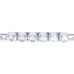 Set patrate de baie pentru busoane 8-14 mm, actionare 1/2'', 6 piese, BGS 1016 - Img 2