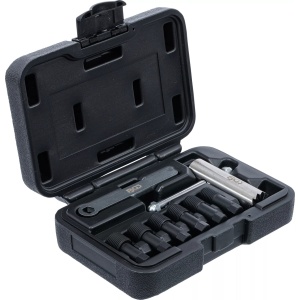 Set pentru corectat si refacut suprafetele de etansare a busoanelor de la baia de ulei M12-M17x1.5, 8 piese, BGS 6674 - Img 3