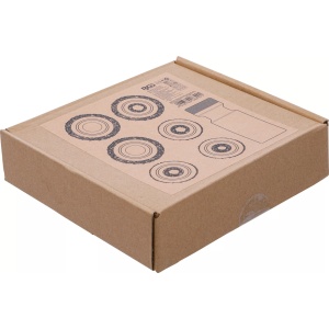Set pentru curatat lacas prezoane si șuruburi pentru piulițe de roată, 7 piese, BGS 74449 - Img 5