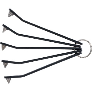 Set pentru desfacut suruburi in spatii greu accesibile, 5 piese, BGS 74769 - Img 5
