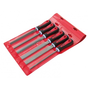 Set pile semifine, lungime 250 mm-10", 6 piese, Mob&Ius 093525S201