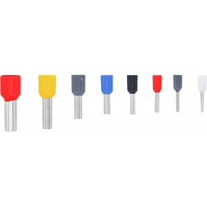 Set pini terminali pentru cabluri electrice, 50x0.5mm, -0.75, 50x100x1.0mm, 250x1.5mm-2.5mm, 150x50x41.0mm, 25x6.0mm, 10x10.0mm, BGS 14120 - Img 2