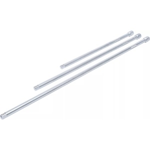 Set prelungitoare cu antrenare 12,5 mm (1/2"), lungime 450 / 600 / 750 mm, 3 piese, BGS 6856 - Img 1