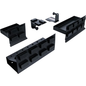 Set rafturi cu magnet și suport role hârtie | 4 piese, BGS 74574 - Img 2