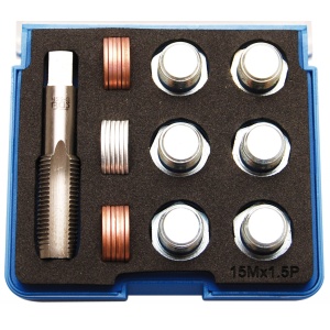 Set reparatie filete pentru baie de ulei, M15x1.5, BGS 157 - Img 1