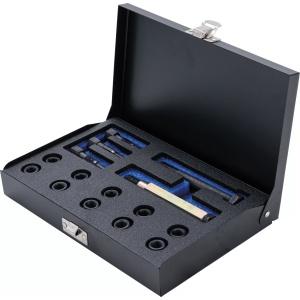 Set reparaţie filete pentru bujii incandescente M10 x 1,0, BGS 8650 - Img 3