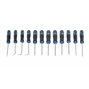 Set șurubelnițe și minicarlige lungi 12 buc, Satra S-90060 - Img 5