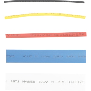 Set tile din varnis termoretractant | culori diferite | 100 piese, BGS 8123