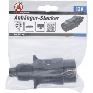 Ştecher remorca cu 7 poli, BGS DIY 80751 - Img 4