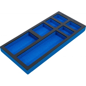 Suport organizator pentru carucior 1/3, gol: 7 compartimente aşezare, 408 x 189 x 32 mm, BGS 74363 - Img 2